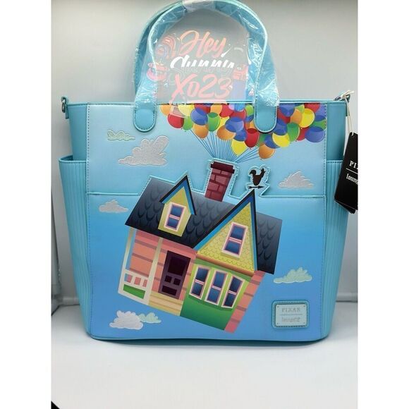 Loungefly Disney Pixar Up House Convertible Tote Bag